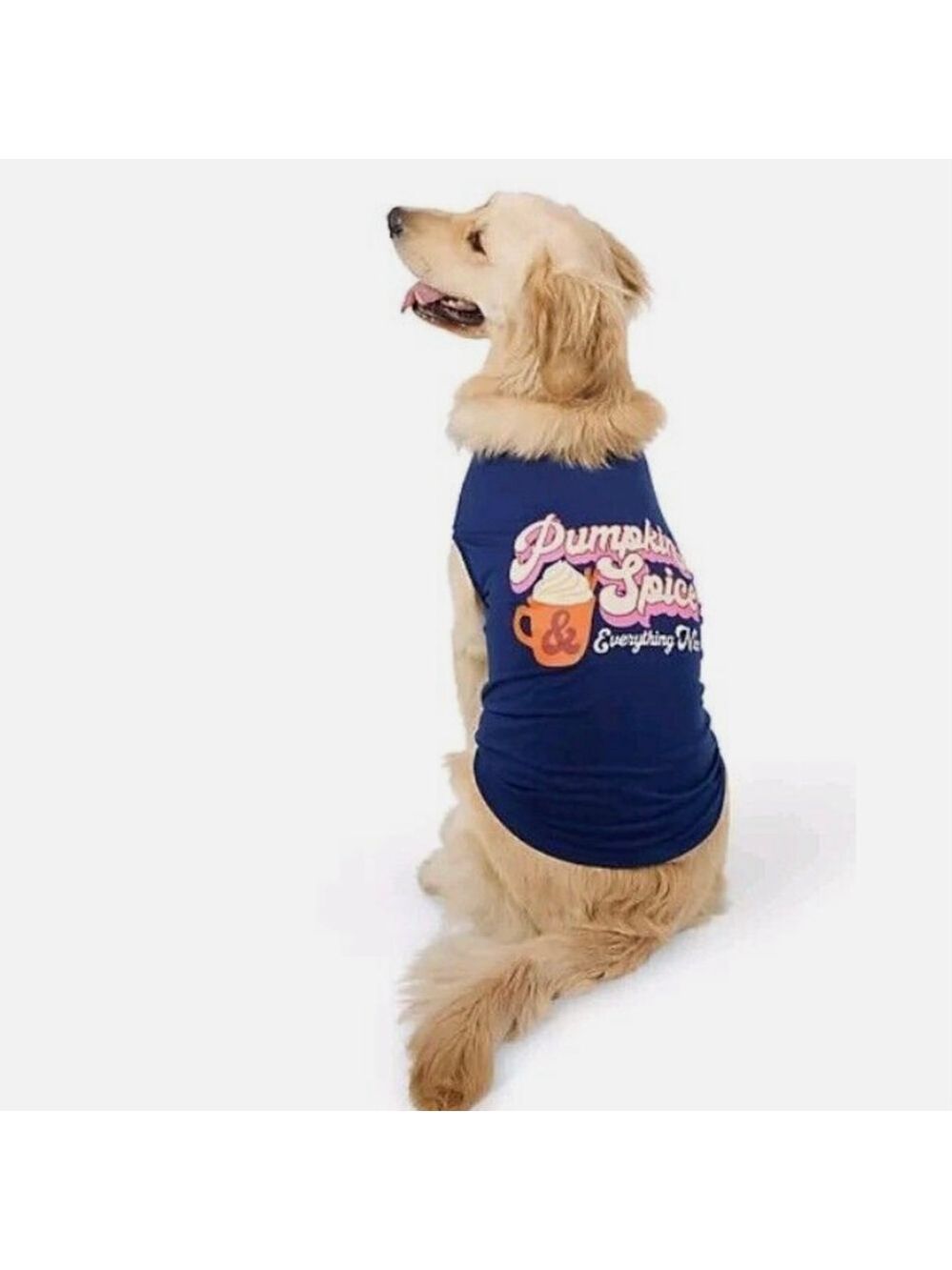 Top Paw Pumpkin Spice Dog Top Tee XL